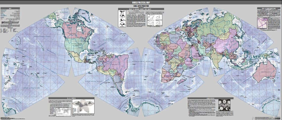 Get to Know a Projection: Gene Keyes' 40-Year Quest for the Perfect Map - Wired Science